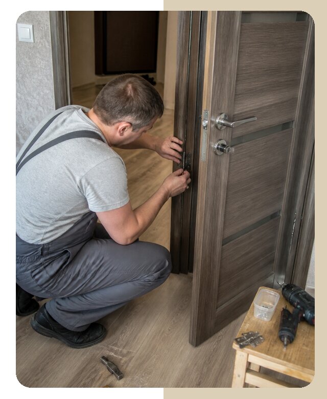 Замена дверных петель в Новомосковске по цене от 2581 р. | ДвериЛегко-Нвм